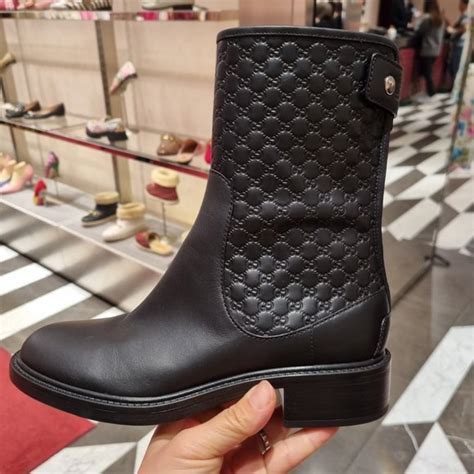 gucci microguccissima leather boots|Gucci ankle boots on sale.